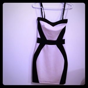 SOLD! Spaghetti strap body com dress NWT